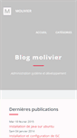 Mobile Screenshot of molivier.com